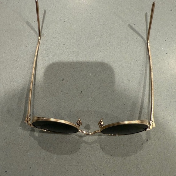 Like-New Matsuda Gold Frame Round Sunglasses - Picture 4 of 10